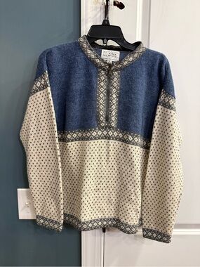 Alpaca Imports 1/4 Zip Pullover Sweater